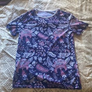 Mens L floral/paisley t-shirt